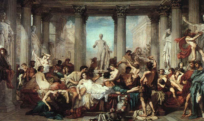 Thomas Couture Romans in the Decadence of the Empire